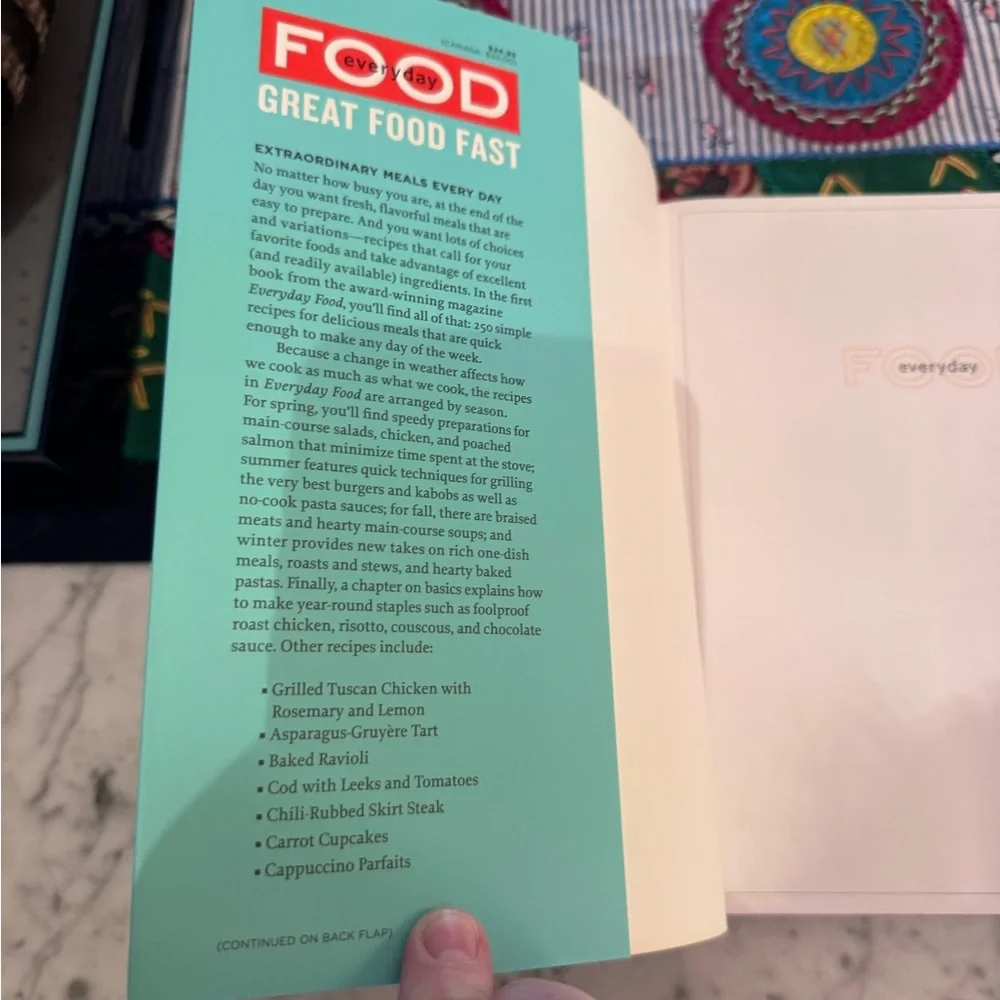 Martha Stewart’s great food fast, like new